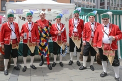 Schäffler, Stadtgründungsfest am Marienplatz in München 2019