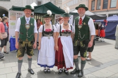 Stadtgründungsfest am Marienplatz in München 2019