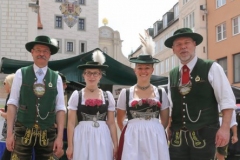 Stadtgründungsfest am Marienplatz in München 2019