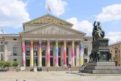 Handwerkerdorf am Stadtgründungsfest am Odeonsplatz in München 2023