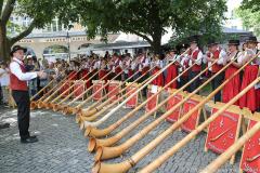 Großkonreuther Alphornbläser