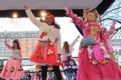 Tanz der Marktweiber am Viktualienmarkt in München 2019