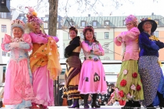 Tanz der Marktweiber am Viktualienmarkt in München 2019