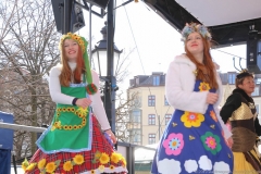 Tanz der Marktweiber am Viktualienmarkt in München 2019