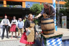 Verena Dietl und Roland Hefter, Trachtival im Werksviertel hinter dem Ostbahnhof in München 2021