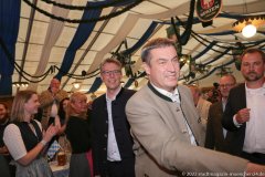 Markus Blume und Dr. Markus Söder (re.), CSU Veranstaltung auf der Truderinger Festwoche 2022