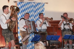 Winfried Frey und die 4 Hinterberger Musikanten im Haderner Augustiner in München am 12.4.2019