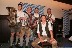 Winfried Frey und die 4 Hinterberger Musikanten im Haderner Augustiner in München am 12.4.2019