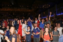 Public Viewing  WM Finale Frankreich - Kroatien am Nockherberg in München 2018