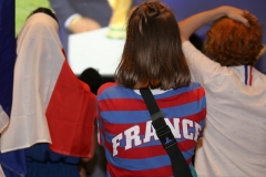 Public Viewing  WM Finale Frankreich - Kroatien am Nockherberg in München 2018