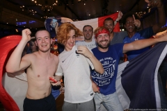 Public Viewing  WM Finale Frankreich - Kroatien am Nockherberg in München 2018