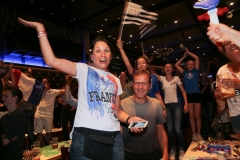 Public Viewing  WM Finale Frankreich - Kroatien am Nockherberg in München 2018