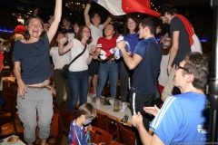 Public Viewing  WM Finale Frankreich - Kroatien am Nockherberg in München 2018